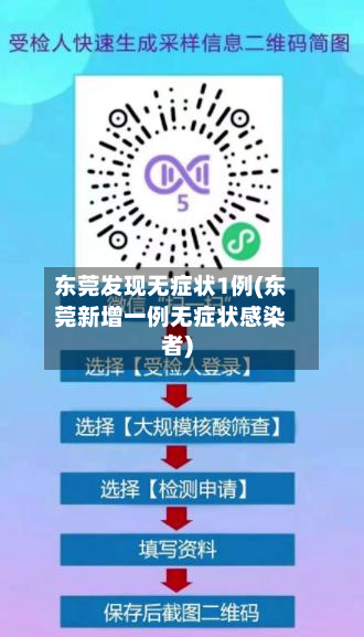 东莞发现无症状1例(东莞新增一例无症状感染者)