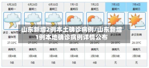 山东新增2例本土确诊病例/山东新增1例本地确诊病例详情公布