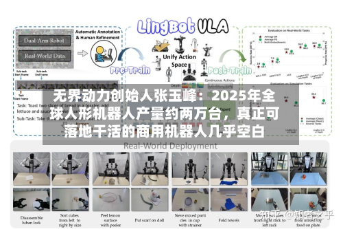 无界动力创始人张玉峰:2025年全球人形机器人产量约两万台,真正可落地干活的商用机器人几乎空白