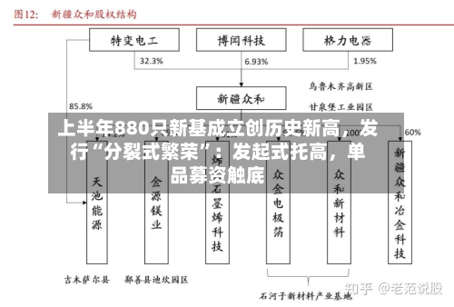 上半年880只新基成立创历史新高，发行“分裂式繁荣”：发起式托高，单品募资触底-第2张图片
