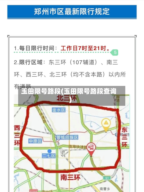 玉田限号路段(玉田限号路段查询)-第2张图片