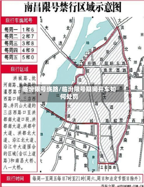 临汾限号绕路/临汾限号期间开车如何处罚