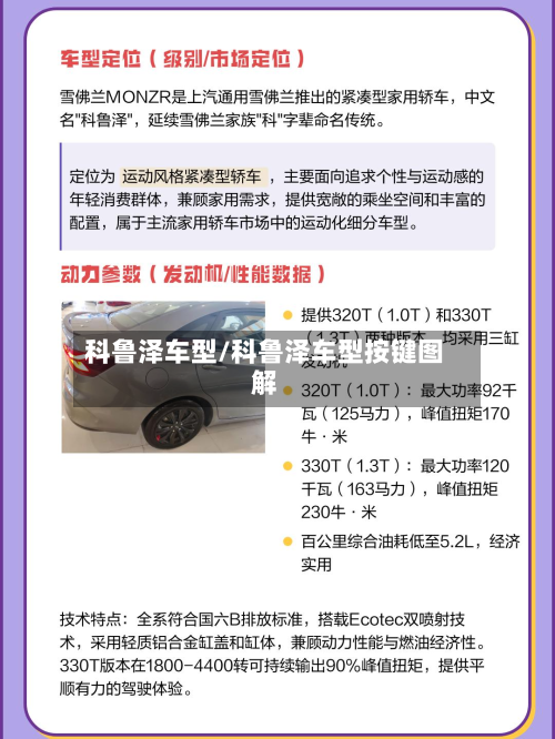 科鲁泽车型/科鲁泽车型按键图解