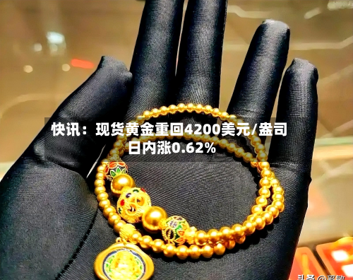 快讯:现货黄金重回4200美元/盎司 日内涨0.62%-第1张图片